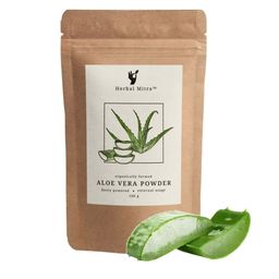 Herbal Mitra Aloe Vera Powder For Hair & Skin For Deep Cleansing - 100 g-58
