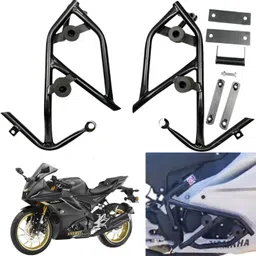 dhe best Bike Metal Leg guard / Crash Guard With Frame Slider for Yamaha R15 V4-picture-45