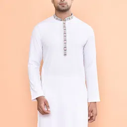 MAAHI FABS Men Thread Work Kurta-13