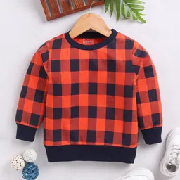MIMINO Unisex Kids Checked Sweatshirt-picture-23