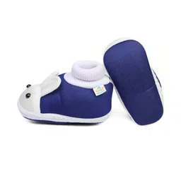 NESKA MODA 3 To 12 Months Baby Boys & Baby Girls 2 Pair Combo Pack Cute Soft Cotton Rabbit Booties image 4