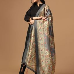 Kaizen TEXO FAB Ethnic Motifs Printed Dupatta image 3