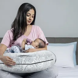 wakefit White Fibre Filled Cotton Baby Pillow-image-56