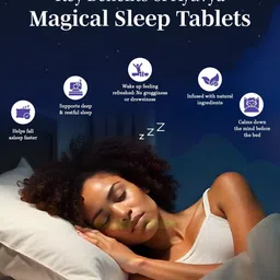 Ayuvya Set Of 3 Magical Sleep Support Effervescent Pills With Melatonin - 30 Tablets Each image 2