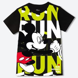 YK Disney Boys Graphic Printed Round Neck Cotton T-shirt-34