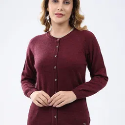 Monte Carlo Women Woollen Cardigan-picture-36