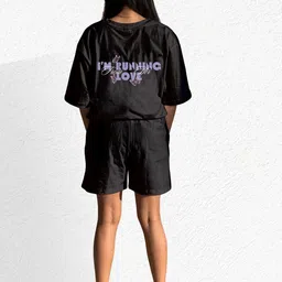 TheBTclub Unisex Oversized Printed T-Shirt With Shorts Co-Ords-image-69