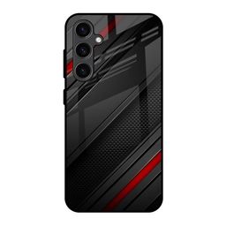 QRIOH Abstract Printed Sleek & Lightweight Silicone Samsung Galaxy S23 FE 5G Glass Case-image-107