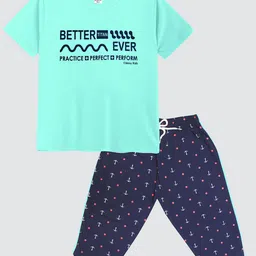 Tee Weavers Boys Printed Night suit-image-82