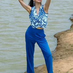 PINACOLADA Printed Top With Trousers Co-Ords-picture-8