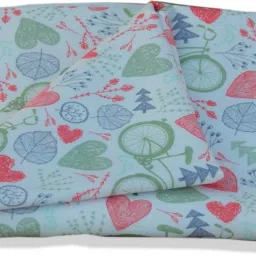 B-759 Unstitched Bicycle Design Canvas Sofa Fabric-24