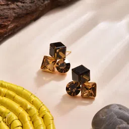 Reenisaa Geometric Studs Earrings-36