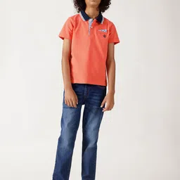 One Friday Boys Polo Collar T-shirt-image-60