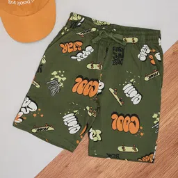 Pantaloons Junior Boys Printed Regular Shorts-33