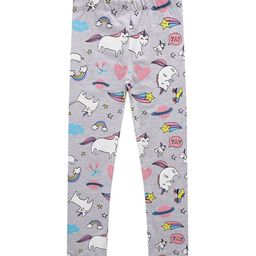 LULU & SKY Girls Printed Ankle-Length Leggings-image-99