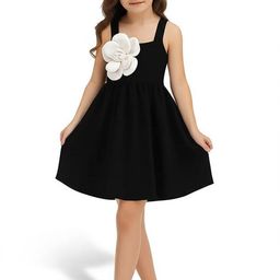 ZIP ZAP ZOOP Girls Solid Applique Fit & Flare Dress-image-24