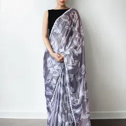 DIVASTRI Silk Blend Saree-picture-40