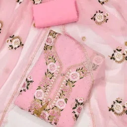 KALINI Embroidered Unstitched Dress Material-picture-43