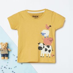 max Boys Printed Applique T-shirt-picture-24
