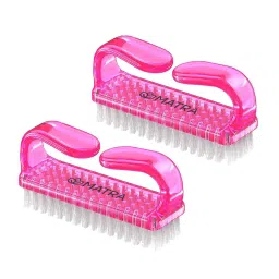 Matra Professional Nail Brush Cleaning Tool Manicure Pedicure Scrubber Foot Cleaner Brush Pack of 2-picture-30
