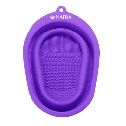 Matra Foldable Silicone Makeup Brush Cleaner Bowl Pad Cosmetic Brush Cleaning Mat Tub-picture-21
