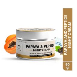 TNW The Natural Wash Papaya & Peptide Night Cream For Repairing Skin With Hyaluronic Acid-picture-43