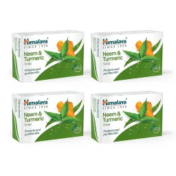 Himalaya Neem & Turmeric Soap - Pack of 4 (Save Rs.20/-)-picture-24