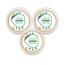 Clea Set Of 3 Rosemary & Clary Sage Pimple Care Pads-40N Pads Each-19