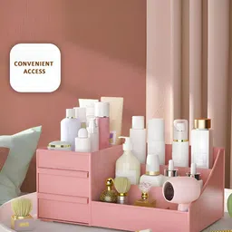 Aura Peach-Coloured Set of 2 Regular Desk Organiser Organisers image 4