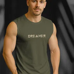 KELONBRO Dreamer Printed Round Neck Gym Vest OG-DREAMERVESTS-picture-54