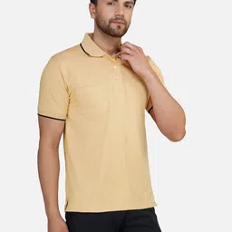 ALARM Men Polo Collar Pockets T-shirt-53