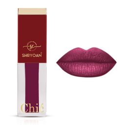 SHRYOAN Chic Velvet Water Proof Matte Liquid Lipstick - 3.5g -Levender Lotus
-16-27