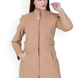 COMFY SPARROW High Collared Overcoat-picture-46