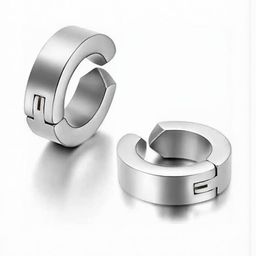 HOUSEOFTRENDZZ Contemporary Hoop Earrings-picture-1