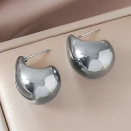 Celestique Silver-Plated Contemporary Studs-image-12