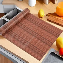 REVEXO Brown Set of 1 Water Resistant Shelf Liner Organisers-image-19
