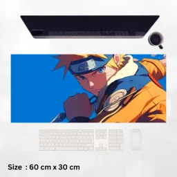 MartFusion Young Naruto Uzumaki - Desk Mat - 60 x 30 x 0.3 cm Mousepad-image-0