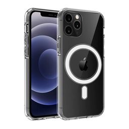 LIRAMARK Magnetic MagSafe Compatible Protective Clear iPhone 11 Pro Max Back Case-picture-25
