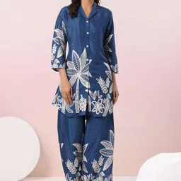 JISORA Printed Tunic & Palazzo Co-Ords-image-60