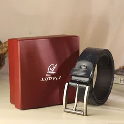 LOOPA Men Textured Leather Formal Belt-picture-44