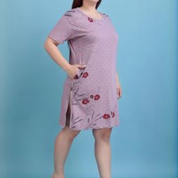 D-LINE Floral Printed Pockets T-shirt-picture-37