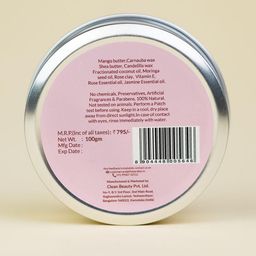 The Bare Bar Rose Jasmine Body Butter With Shea Butter - 100 g image 4