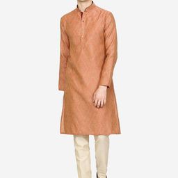 THE KURTA COMPANY Men Thread Work Kurta-picture-38