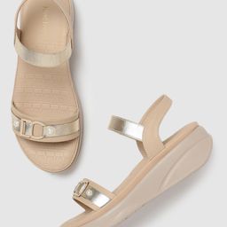 Marc Loire Embellished Women PU Wedge Sandals-picture-32