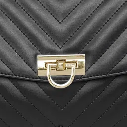 Lavie Structured Satchel with Quilted image 3