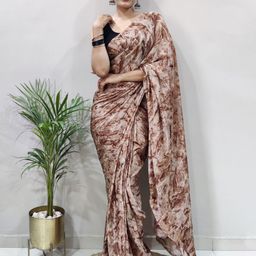 Mitera Poly Chiffon Ready to Wear Saree-picture-17
