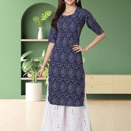 Ethnic basket Women Multicoloured Kurtas-picture-48