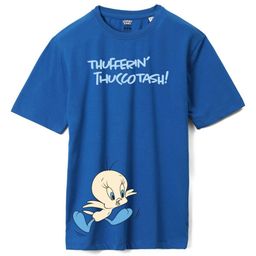 Wear Your Mind Boys Looney Tunes Graphic Printed Round Neck Cotton Oversized T-shirt-picture-16