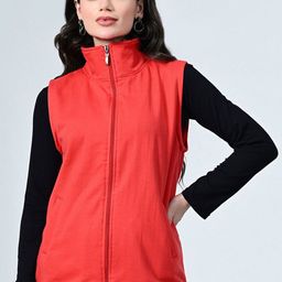 BAESD Women Fleece Lightweight Open Front Jacket-image-52