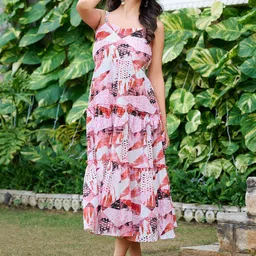 VIBE VISION Women Printed Kurta-image-34